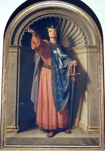 St. Ludovic av Toulouse av Alessandro Franchi
