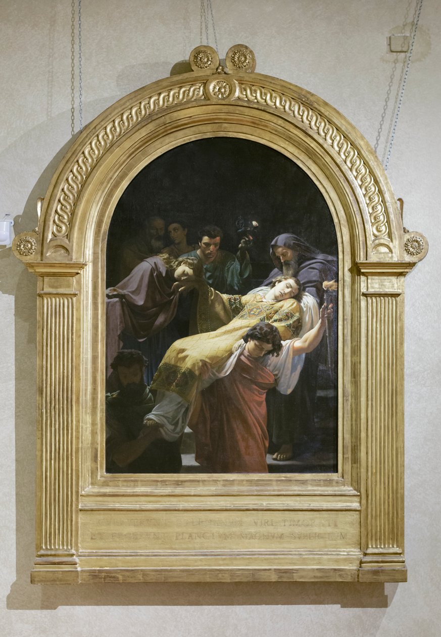 Transport av Saint Stephen av Alessandro Franchi