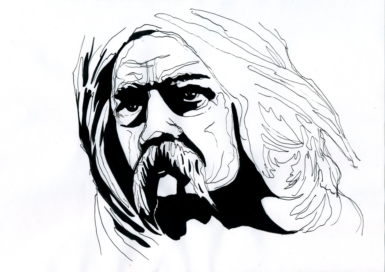 Porträtt av Vercingetorix (72-46 f.Kr.), Chief Arverne Federator of the Gallic Peoples av Alessandro Lonati