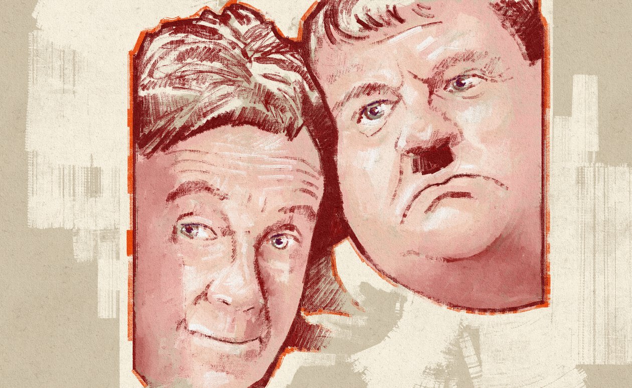 Stan Laurel och Oliver Hardy (illustration) av Alessandro Lonati
