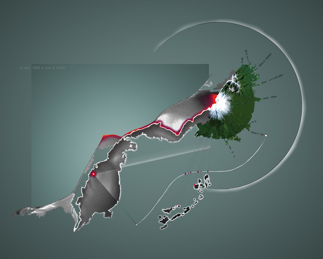 Ukraina attackerades av Ryssland, 2022 (illustration) av Alessandro Lonati