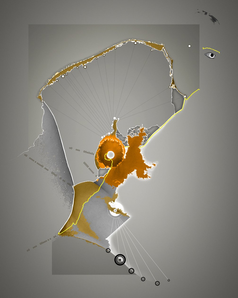 Ukraina attackerades av Ryssland, 2022 (illustration) av Alessandro Lonati