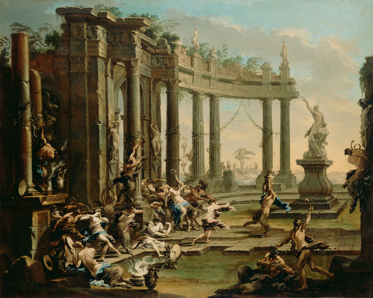Bacchanale av Alessandro Magnasco