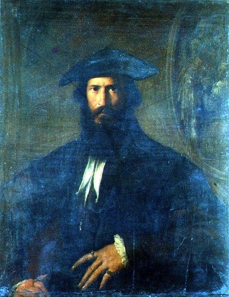 Porträtt av en man av Alessandro Oliverio