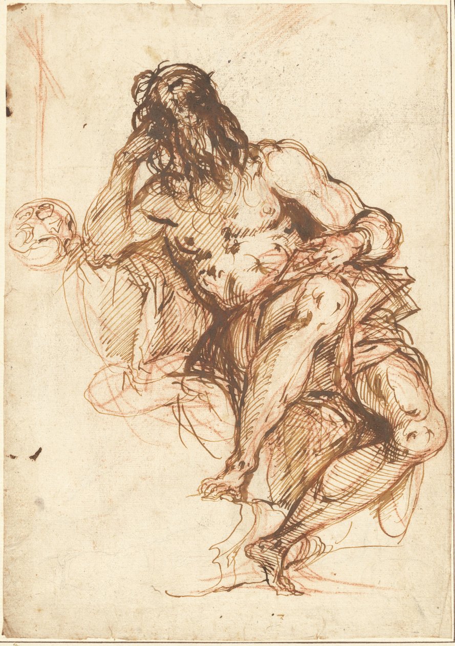 Sankt Jerome av Alessandro Vittoria