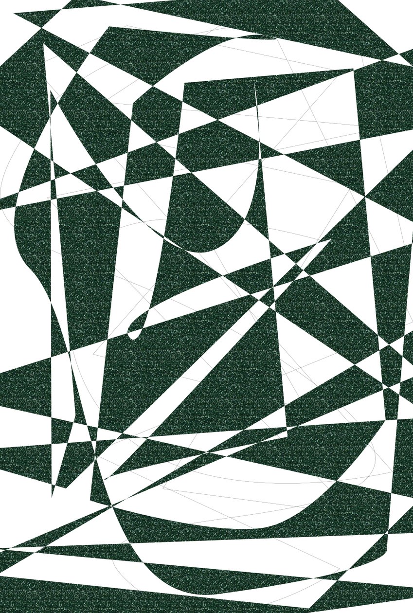 #1,2019,(blandade media) av Alex Caminker