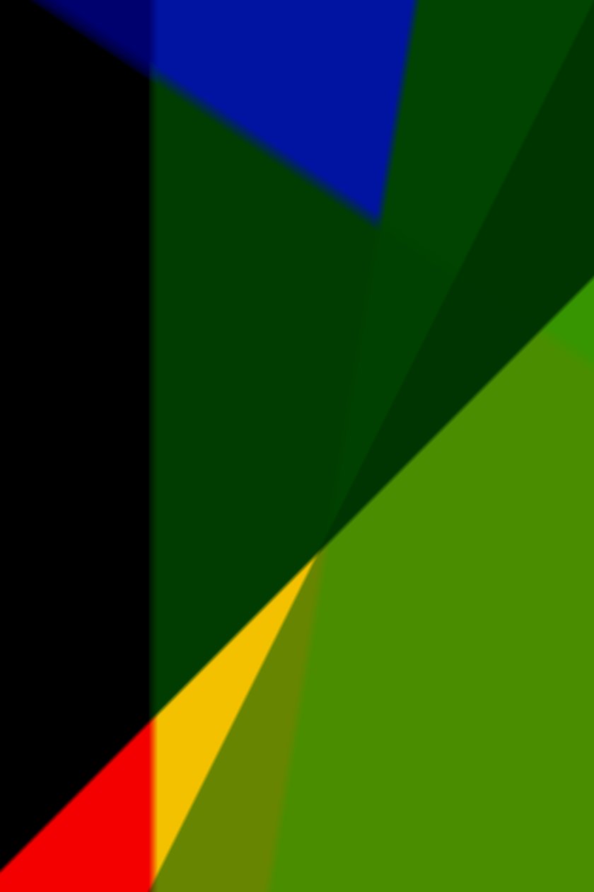 Acclivity,2016,(digital,gradient) av Alex Caminker
