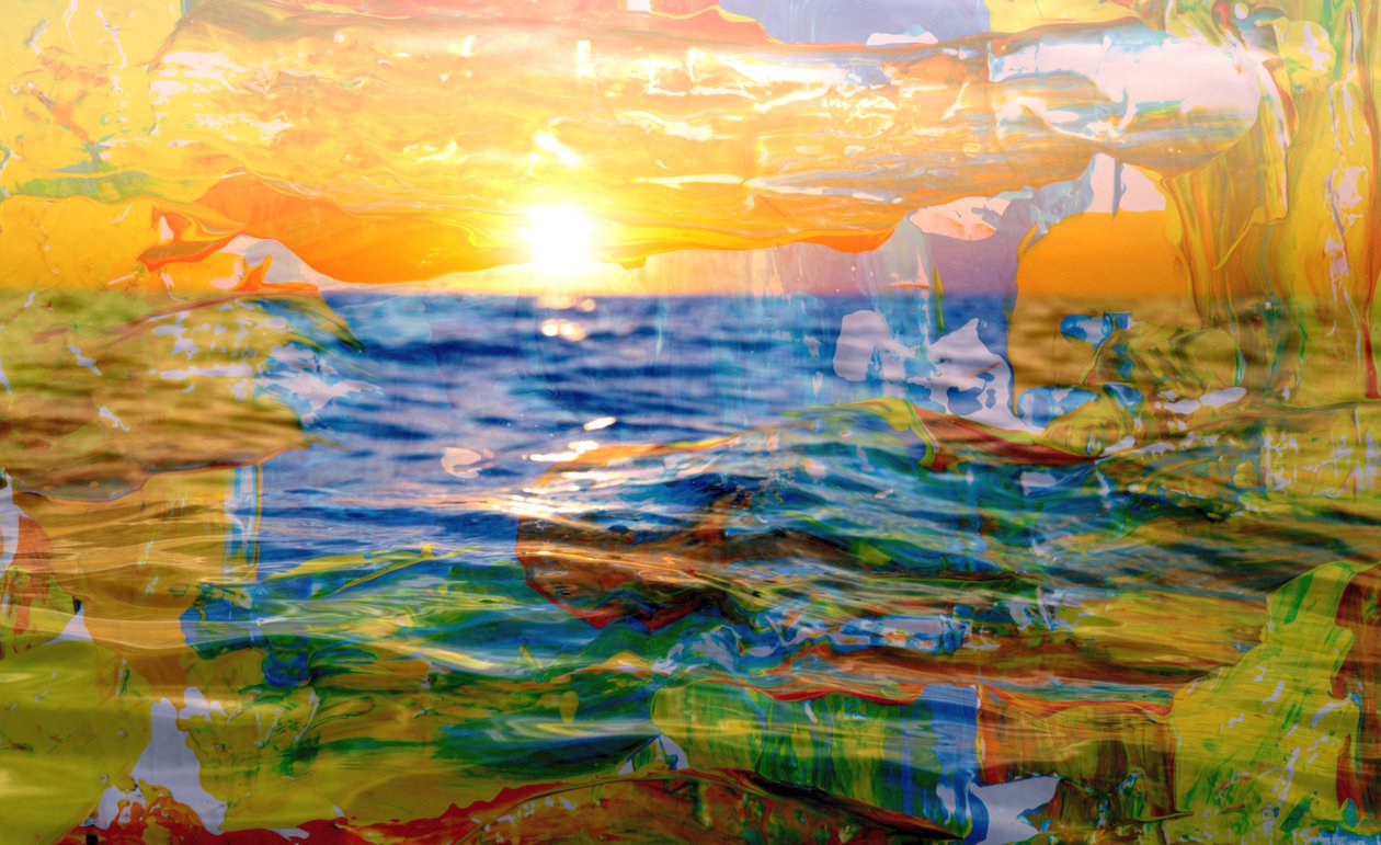 Energi, 2019, (blandade media) av Alex Caminker