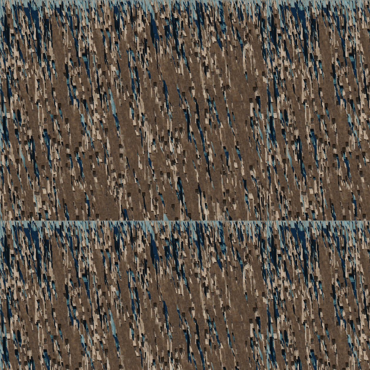 Marginal II, 2019, (blandade media) av Alex Caminker
