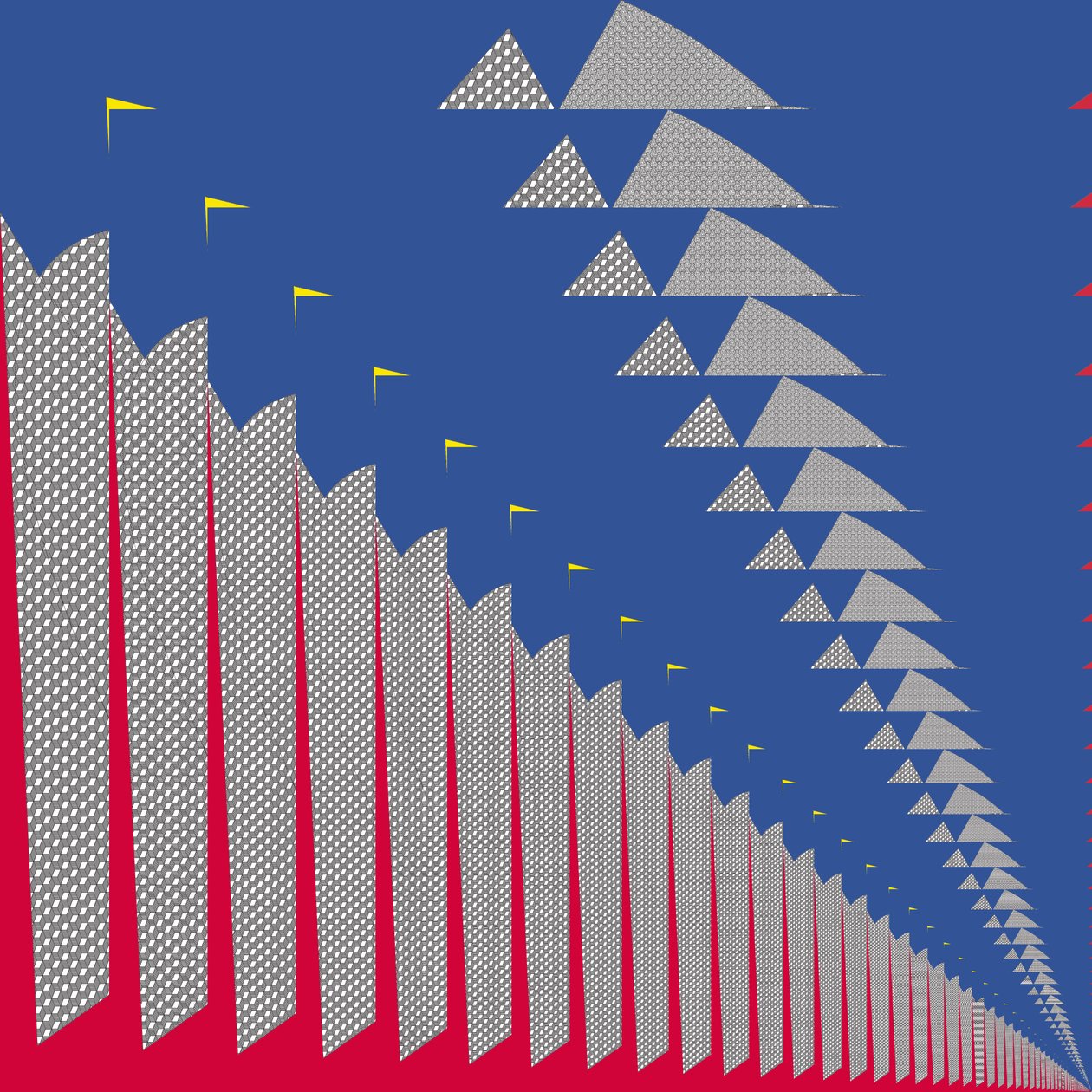Regim, 2019, (blandade media) av Alex Caminker