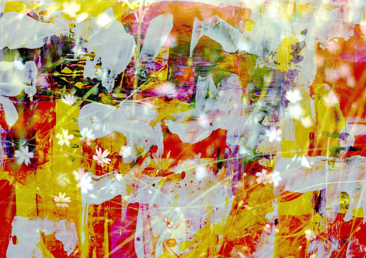 Sky, 2019, (blandade media) av Alex Caminker