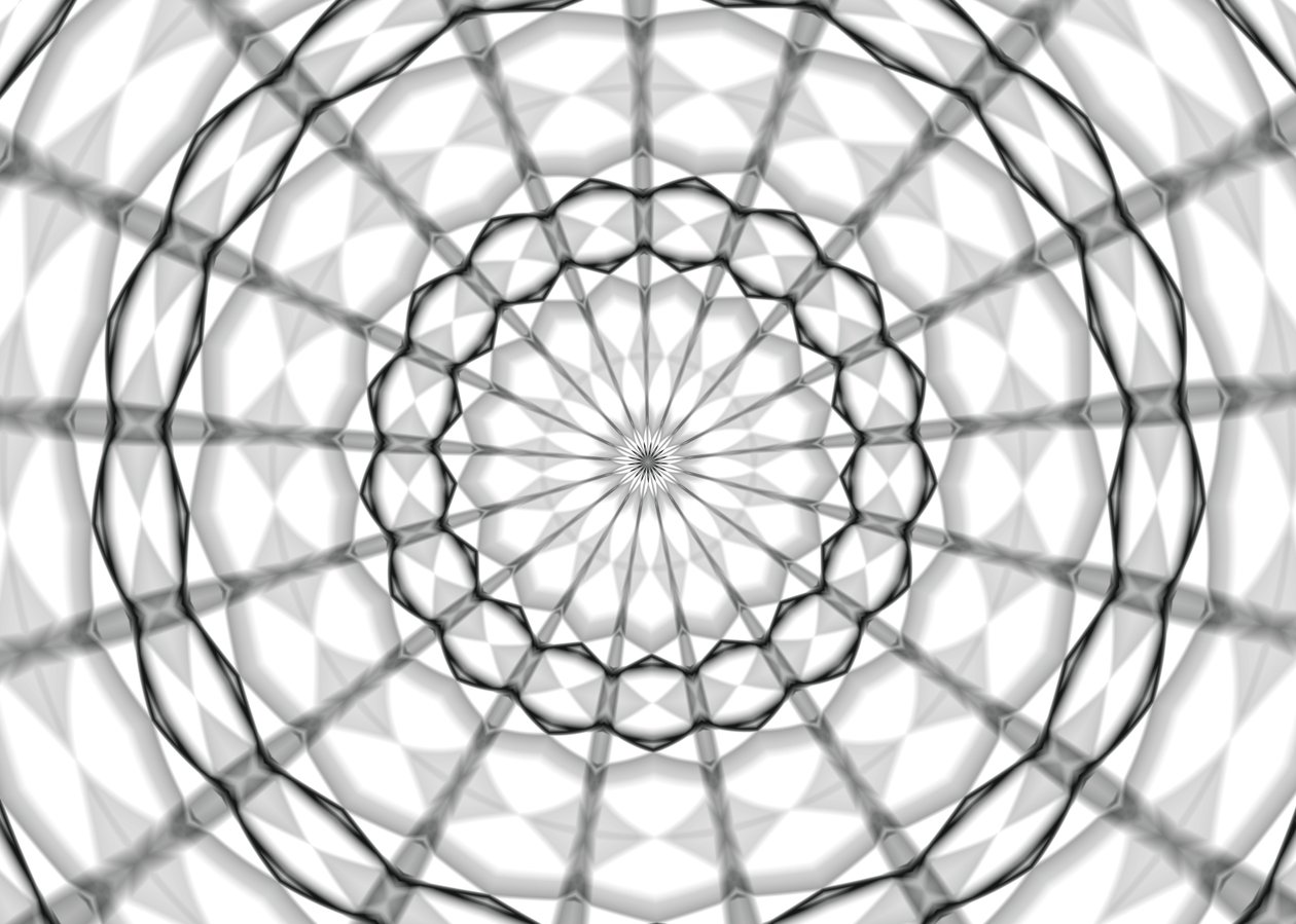 arabesque #12,2019,(blandade media) av Alex Caminker