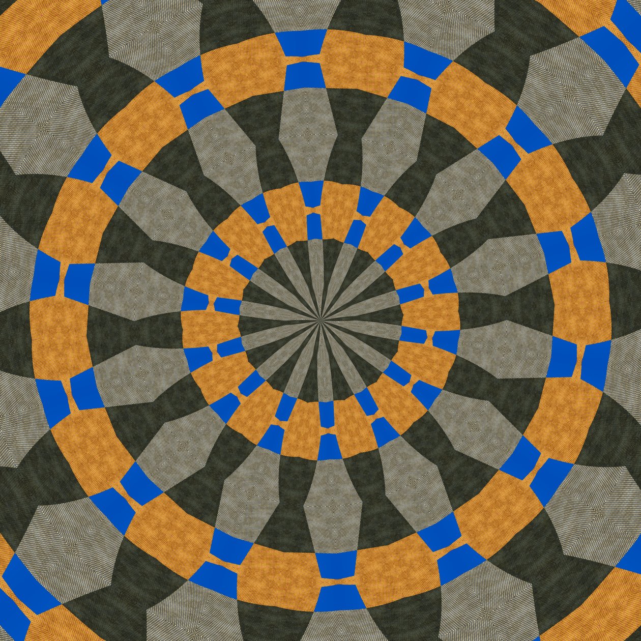 arabesque #44,2019,(blandade media) av Alex Caminker