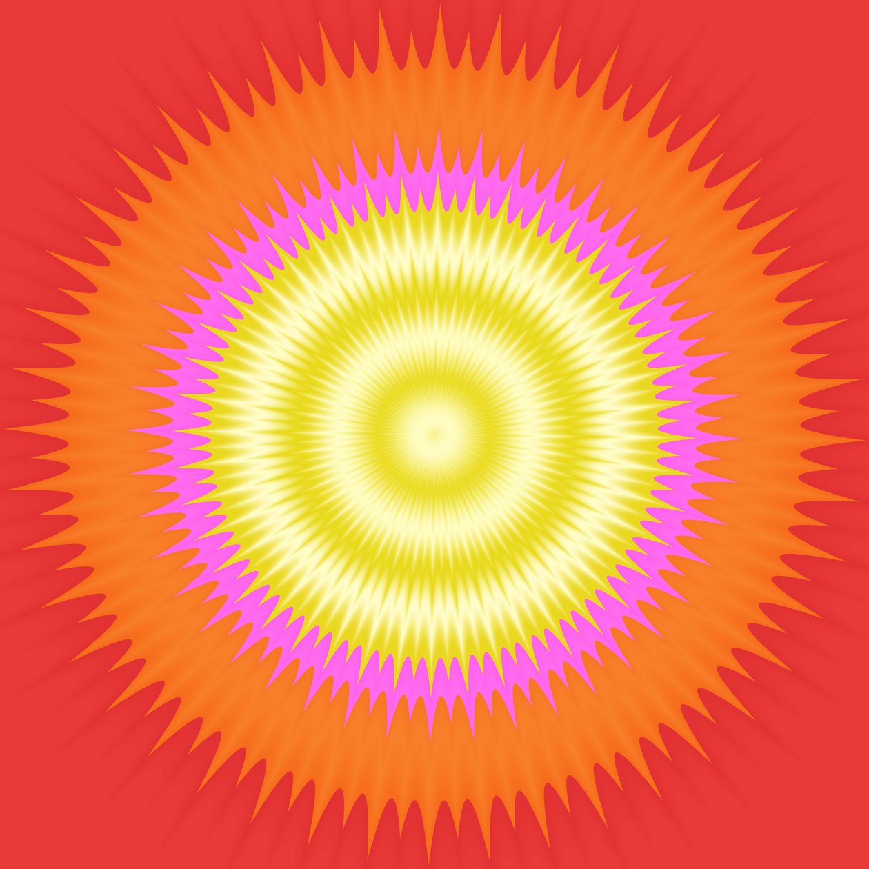 spricker i solen, 2019, (blandade media) av Alex Caminker