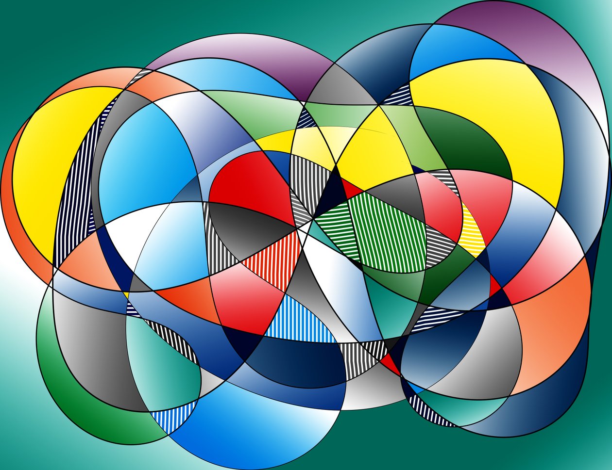 moln, 2019, (gradient) av Alex Caminker