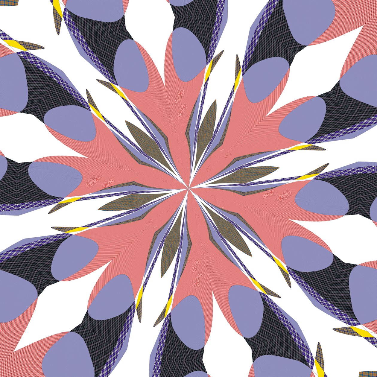 klöver (version), 2019, (blandade media) av Alex Caminker