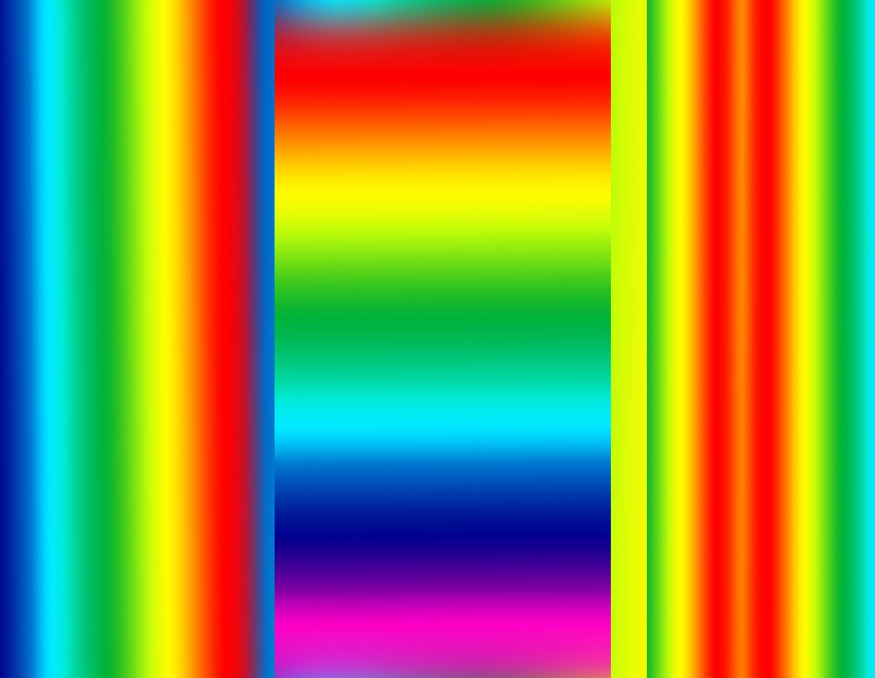 färgfält #10,2019,(gradient) av Alex Caminker