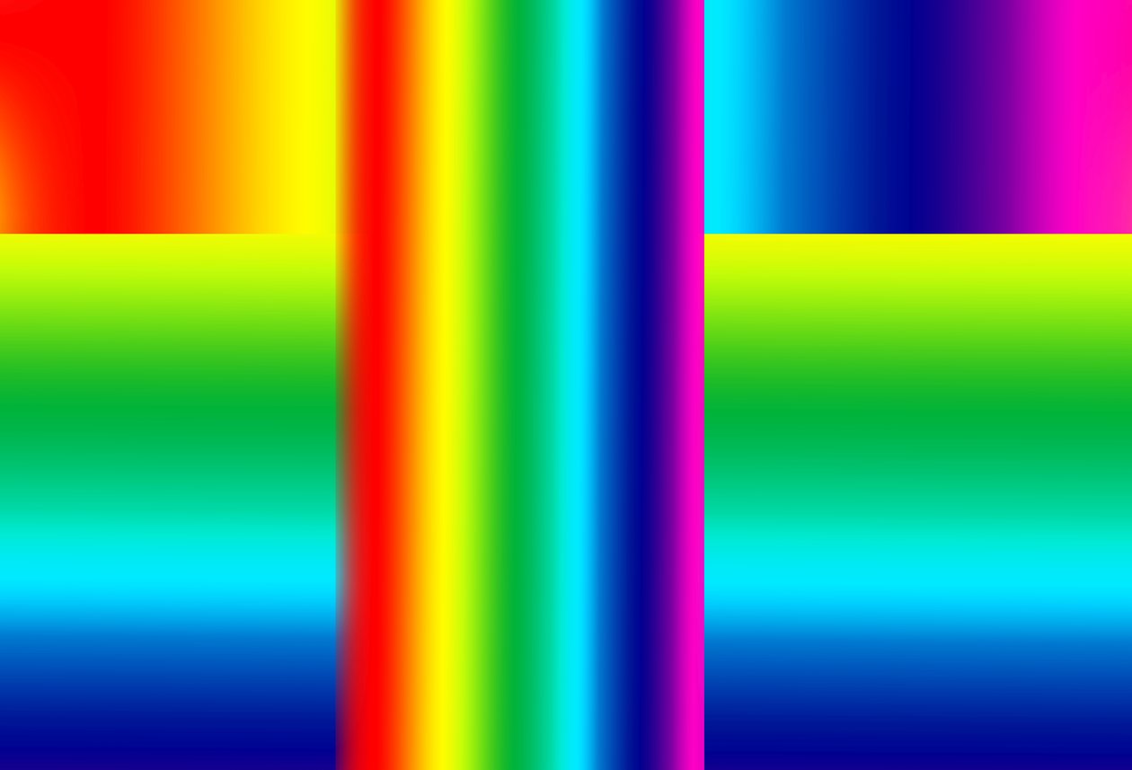 färgfält #12,2019,(gradient) av Alex Caminker