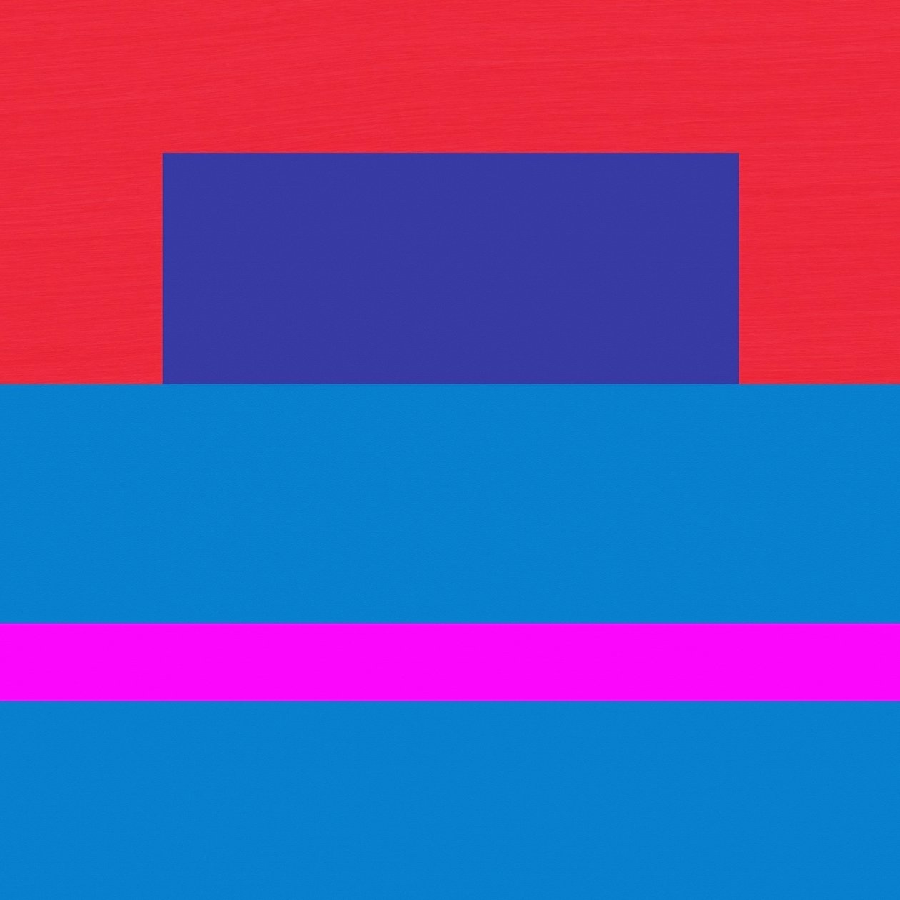sammansättning XIV (naturlig magnet), 2016, av Alex Caminker