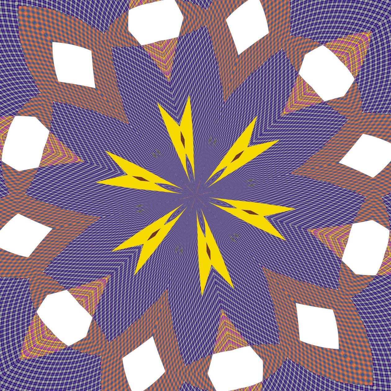 konstellationer, 2019, (blandade media) av Alex Caminker