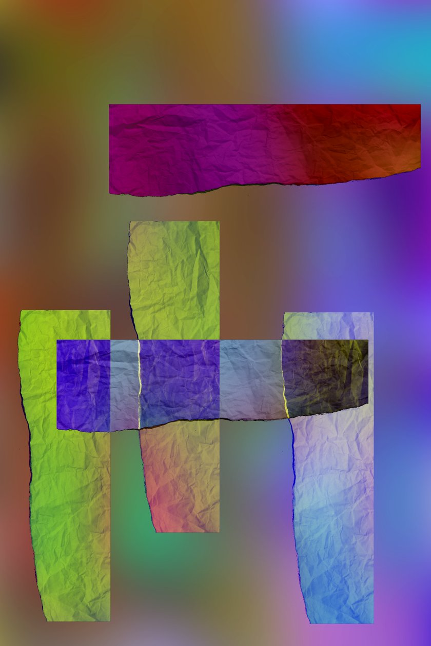 etude ,2019, (blandade media) av Alex Caminker