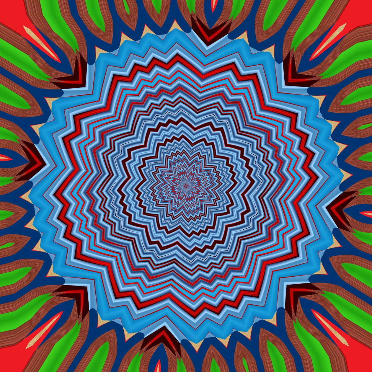 blomvatten, 2019, (digitalt) av Alex Caminker