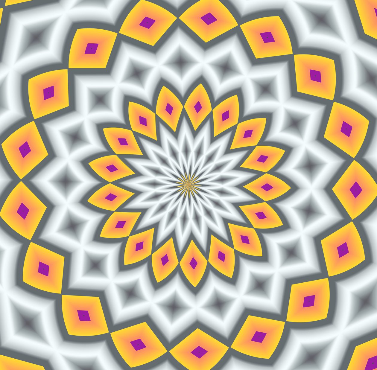 blommor #11,2019,(gradient) av Alex Caminker