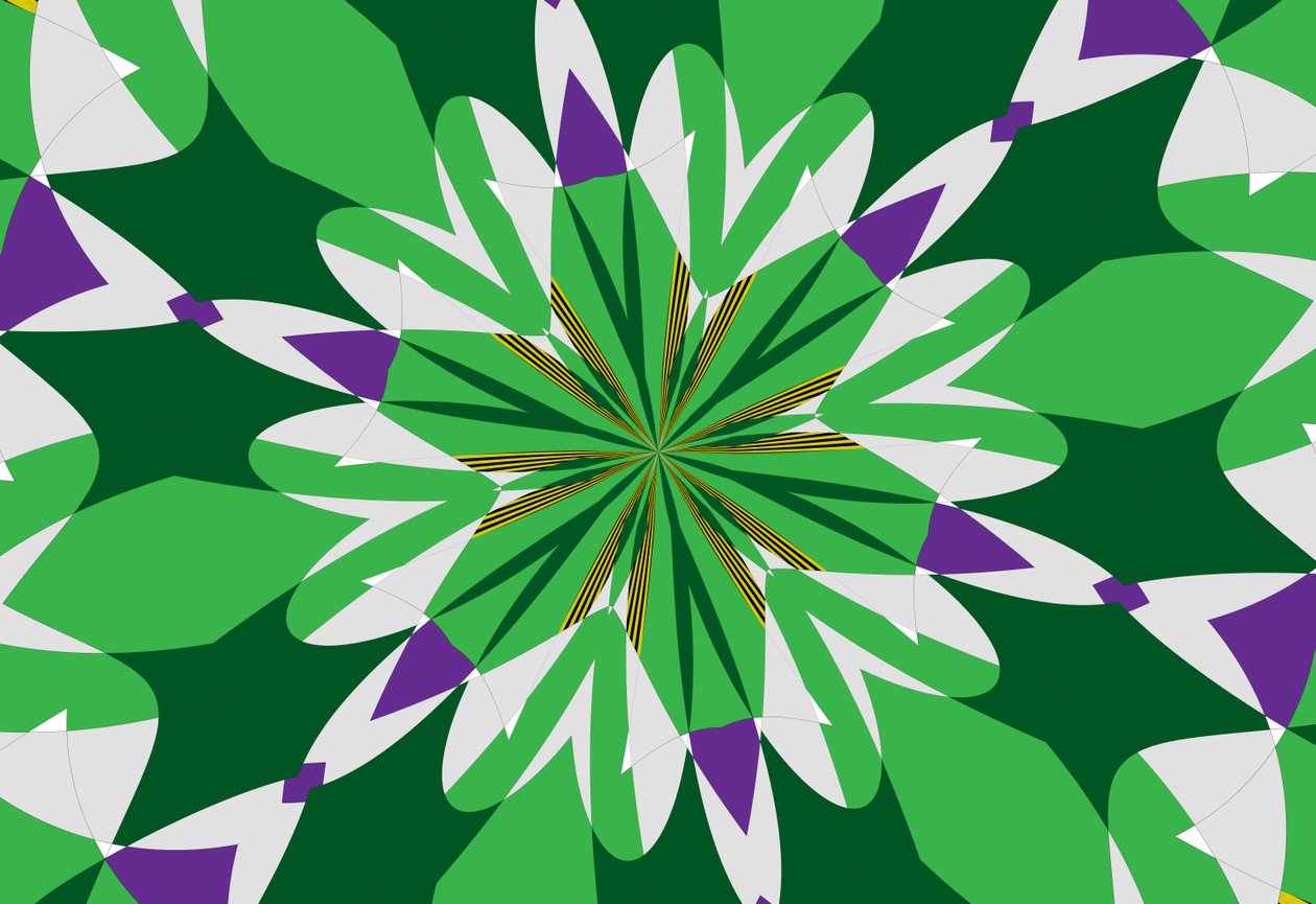 blommor #25,2019,(bland media) av Alex Caminker