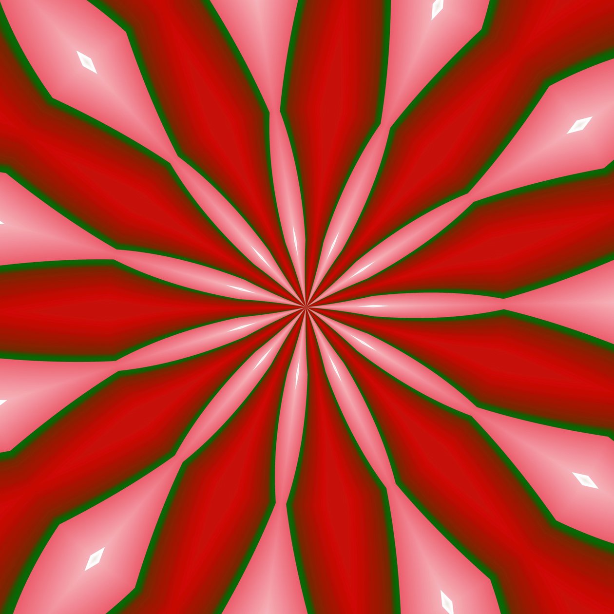 blommor #3,2019,(gradient) av Alex Caminker