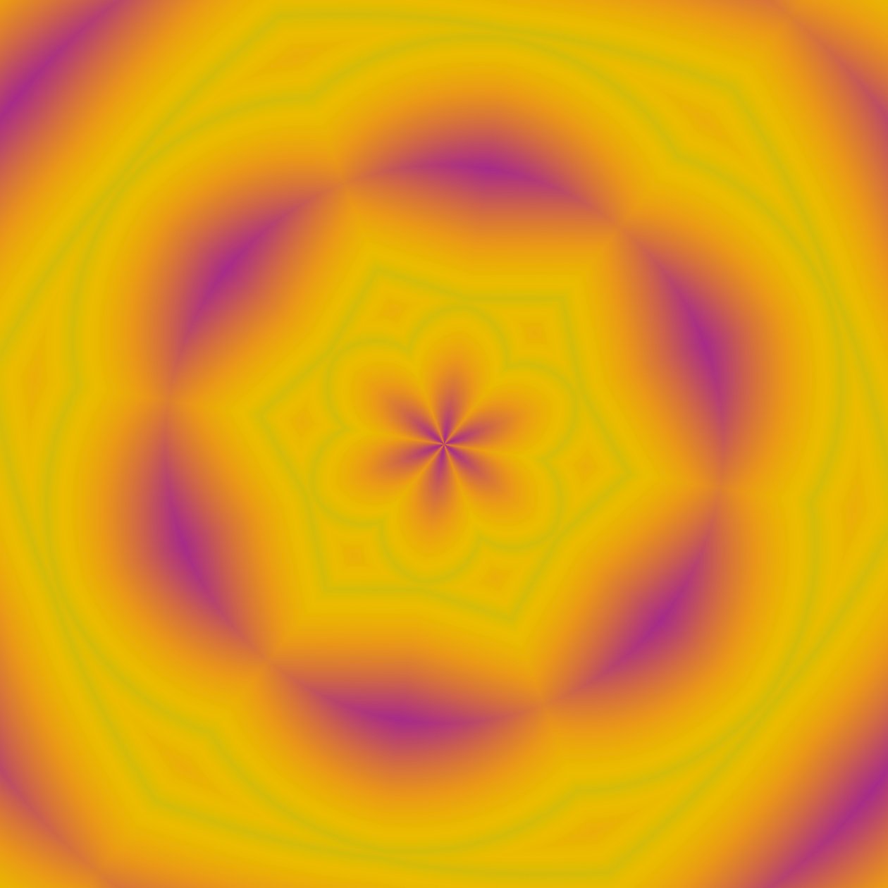 blommor #6,2019,(gradient) av Alex Caminker