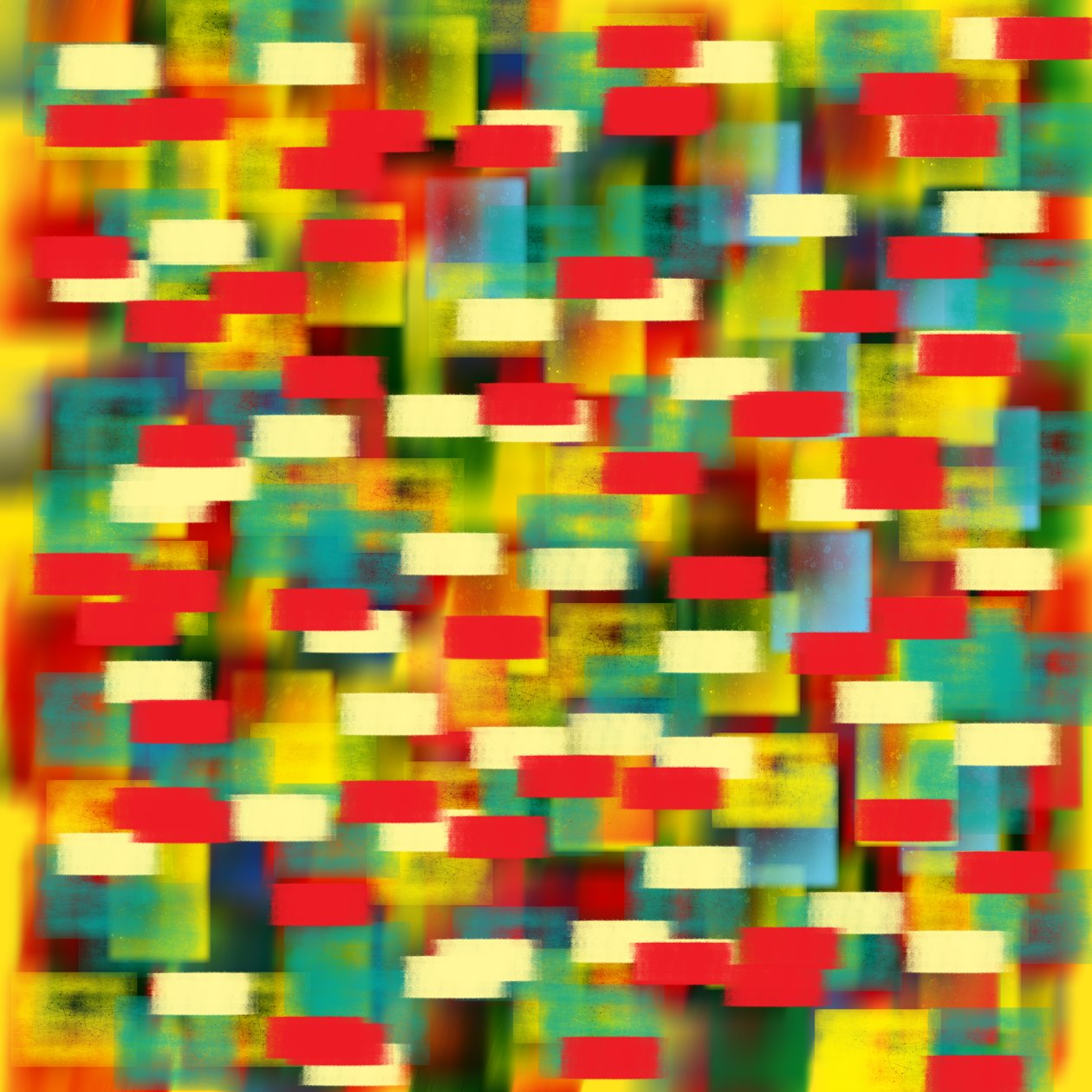 horisontell puantilism brun, 2019, (fotografi) av Alex Caminker