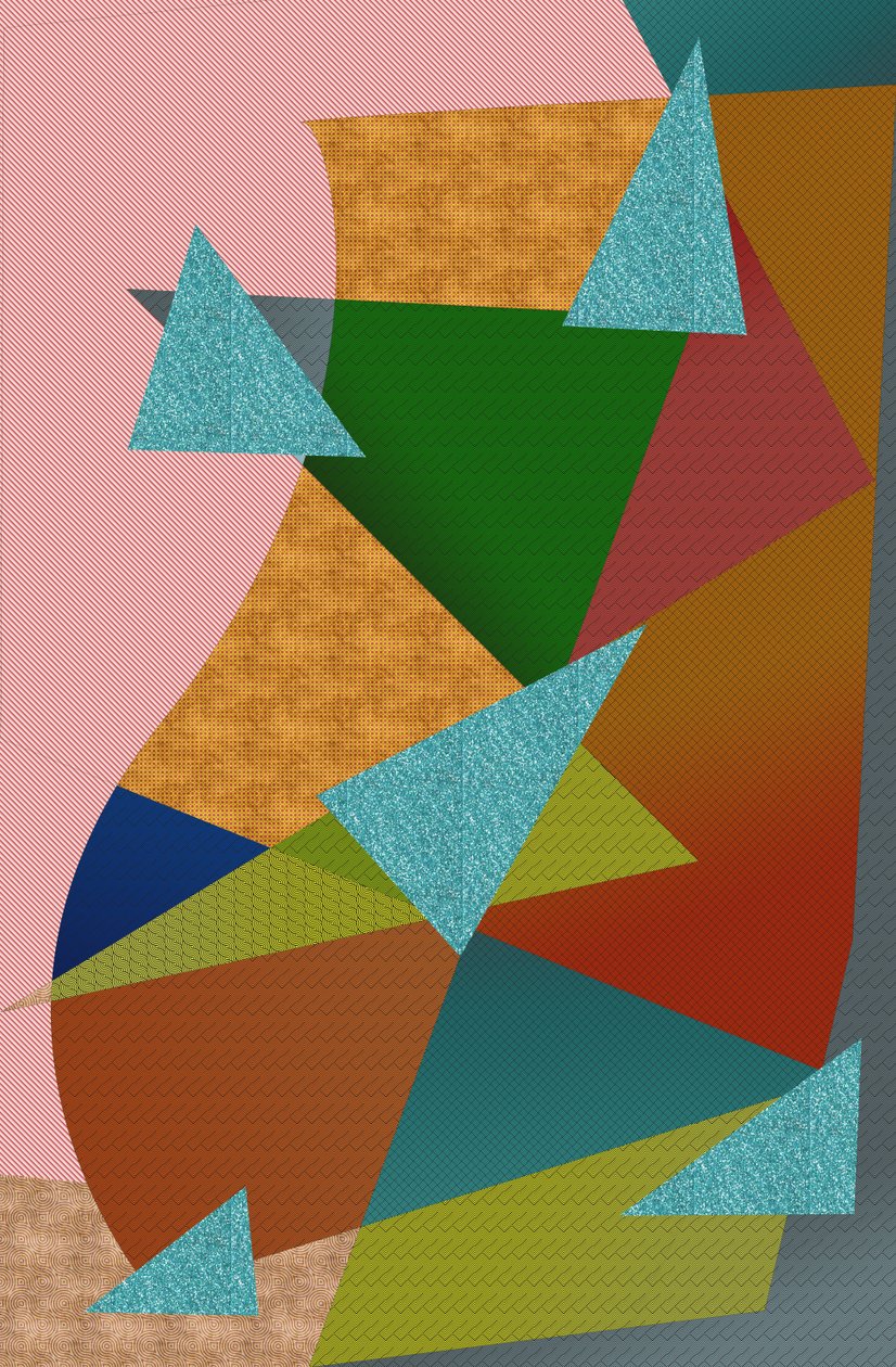 landskap #27,2019,(blandade media) av Alex Caminker