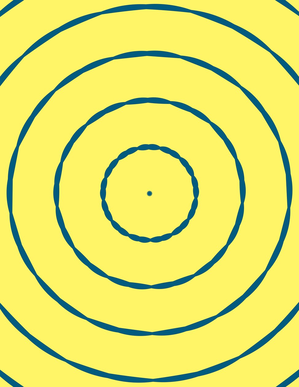 prydnad #14,2019,(tryck) av Alex Caminker