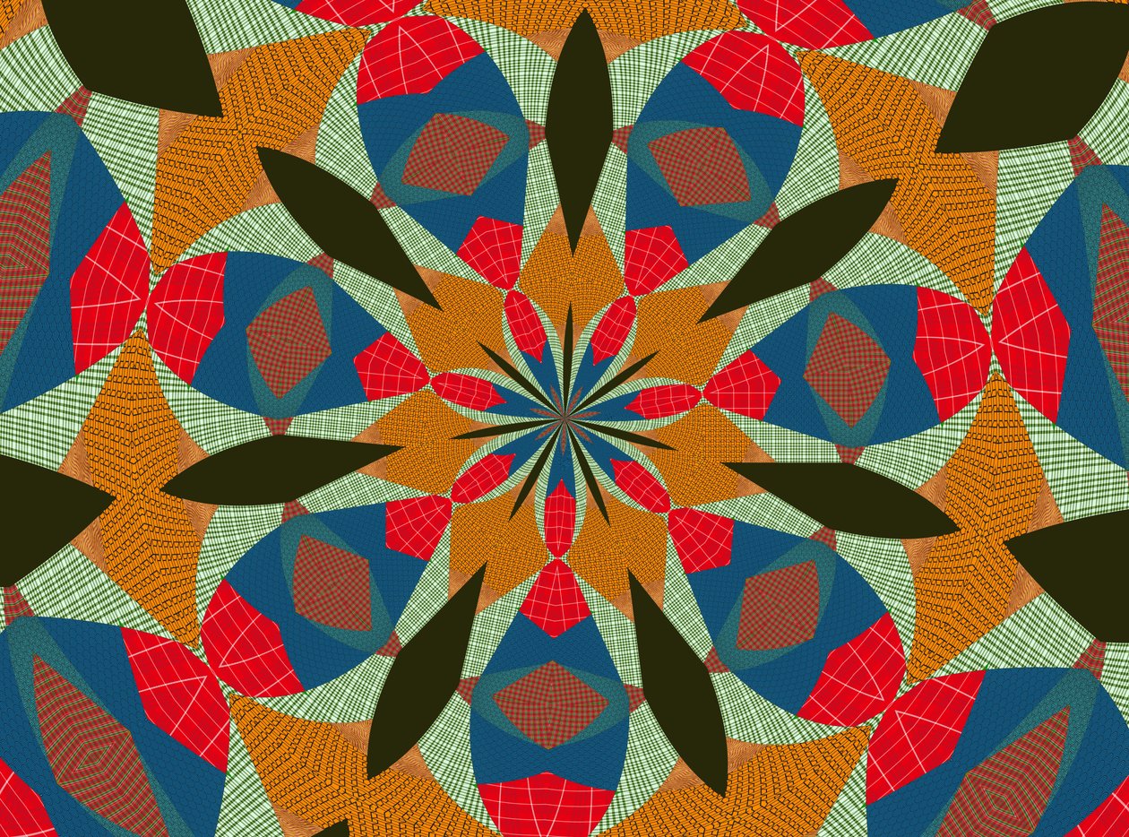 prydnad #40,2019,(blandade media) av Alex Caminker