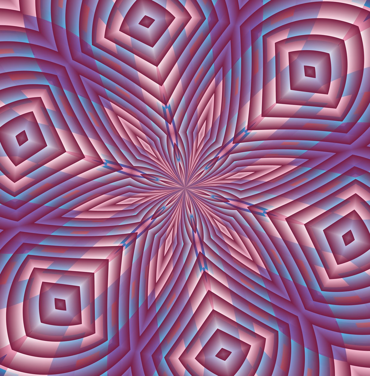 ornament #103,(blandade media) av Alex Caminker