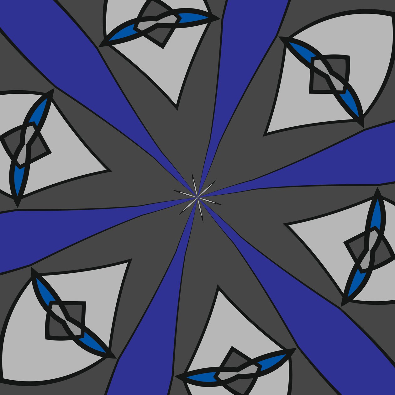 ornament #119,(blandade media) av Alex Caminker
