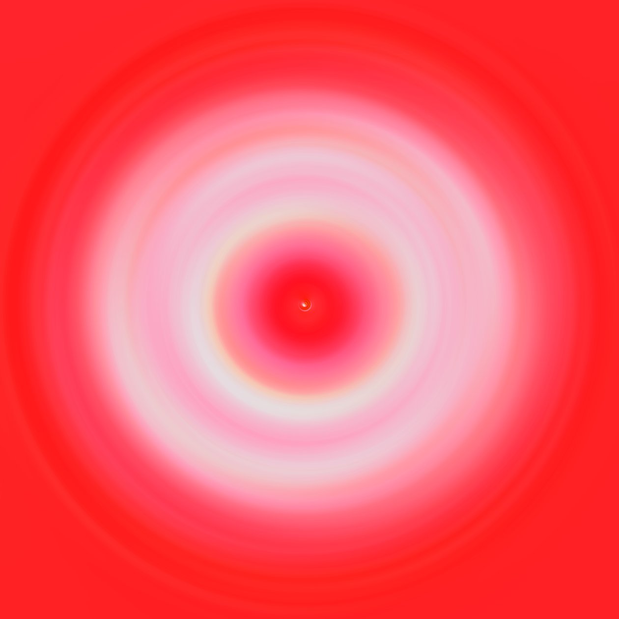 red dot, 2019, (blandade media) av Alex Caminker