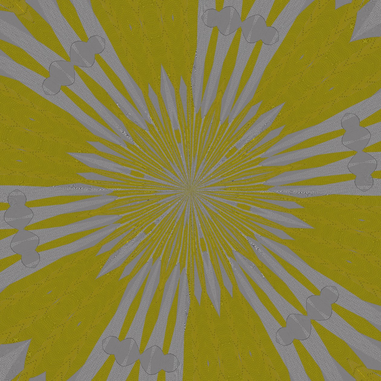 symmetri #20,2019,(blandade media) av Alex Caminker