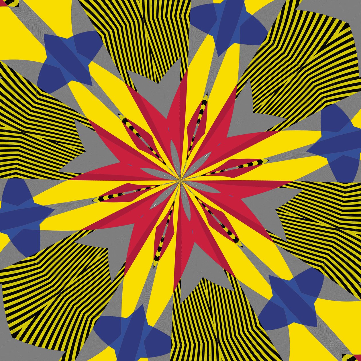 symmetri #30,2019,(blandade media) av Alex Caminker
