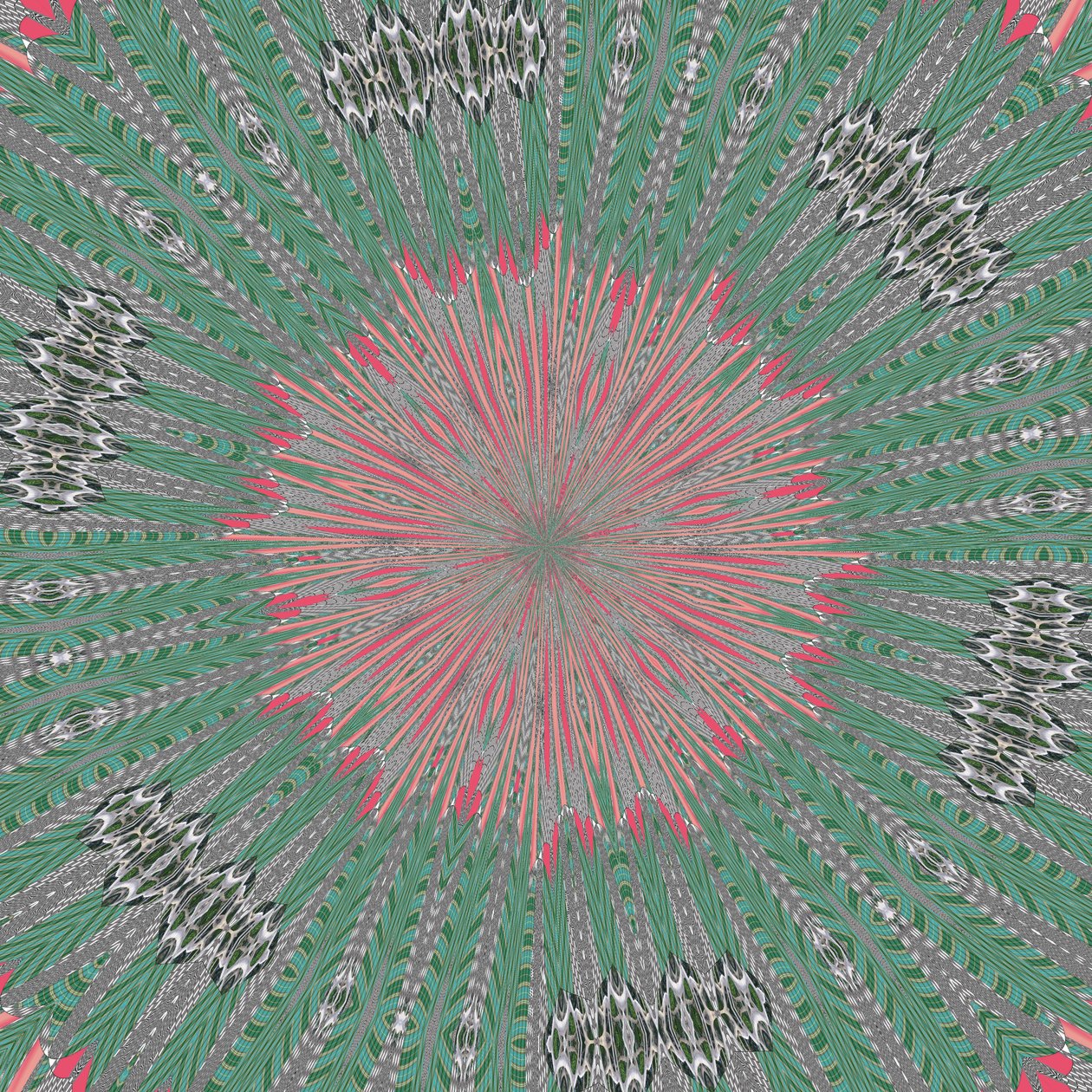 symmetri #31,2019,(blandade media) av Alex Caminker