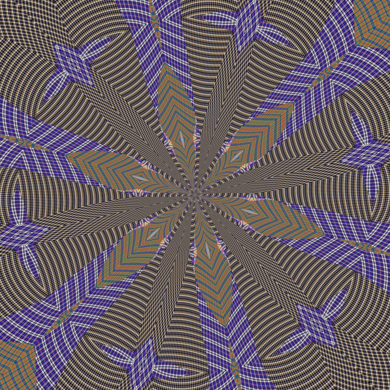 symmetri #38,2019,(blandade media) av Alex Caminker