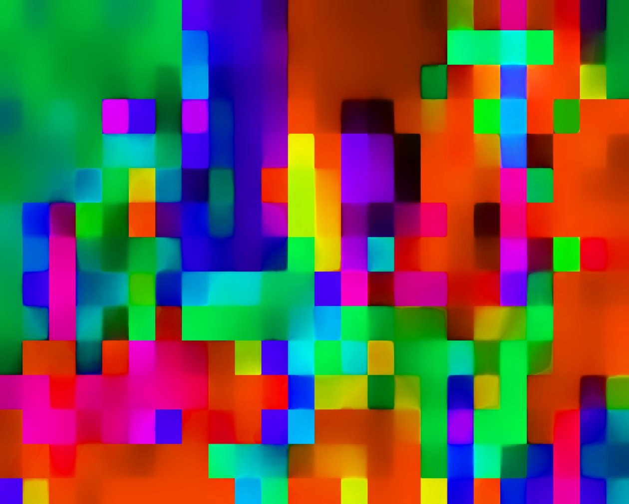 tv-motion, 2020, (blandade media) av Alex Caminker