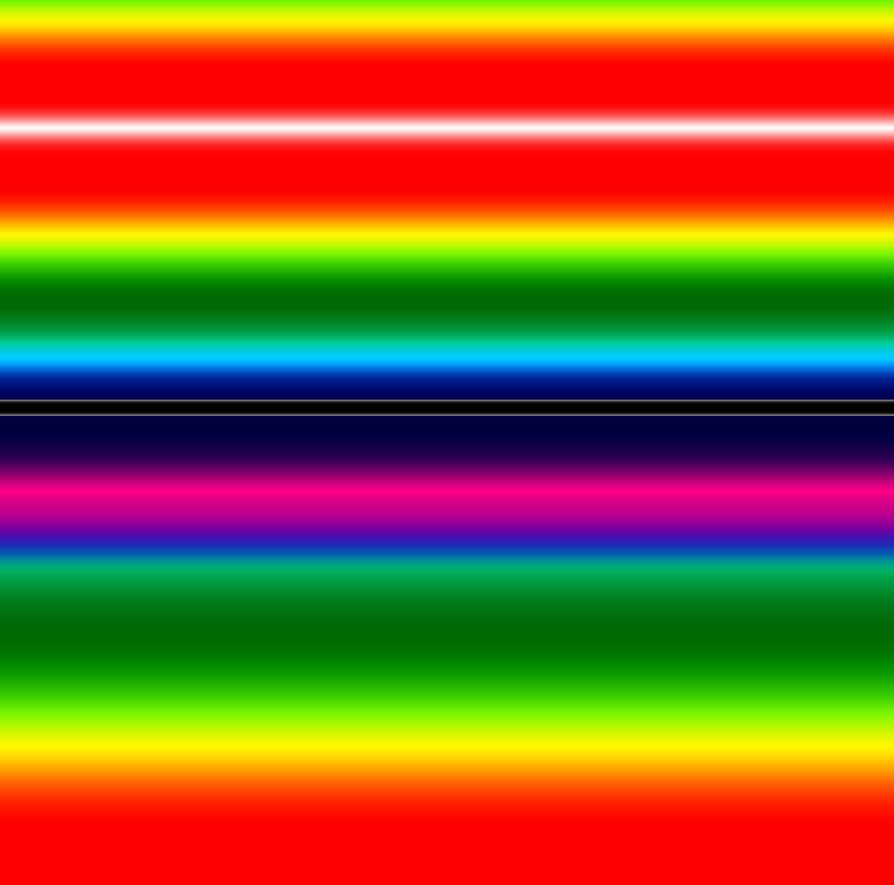 två världar, 2019, (gradient) av Alex Caminker