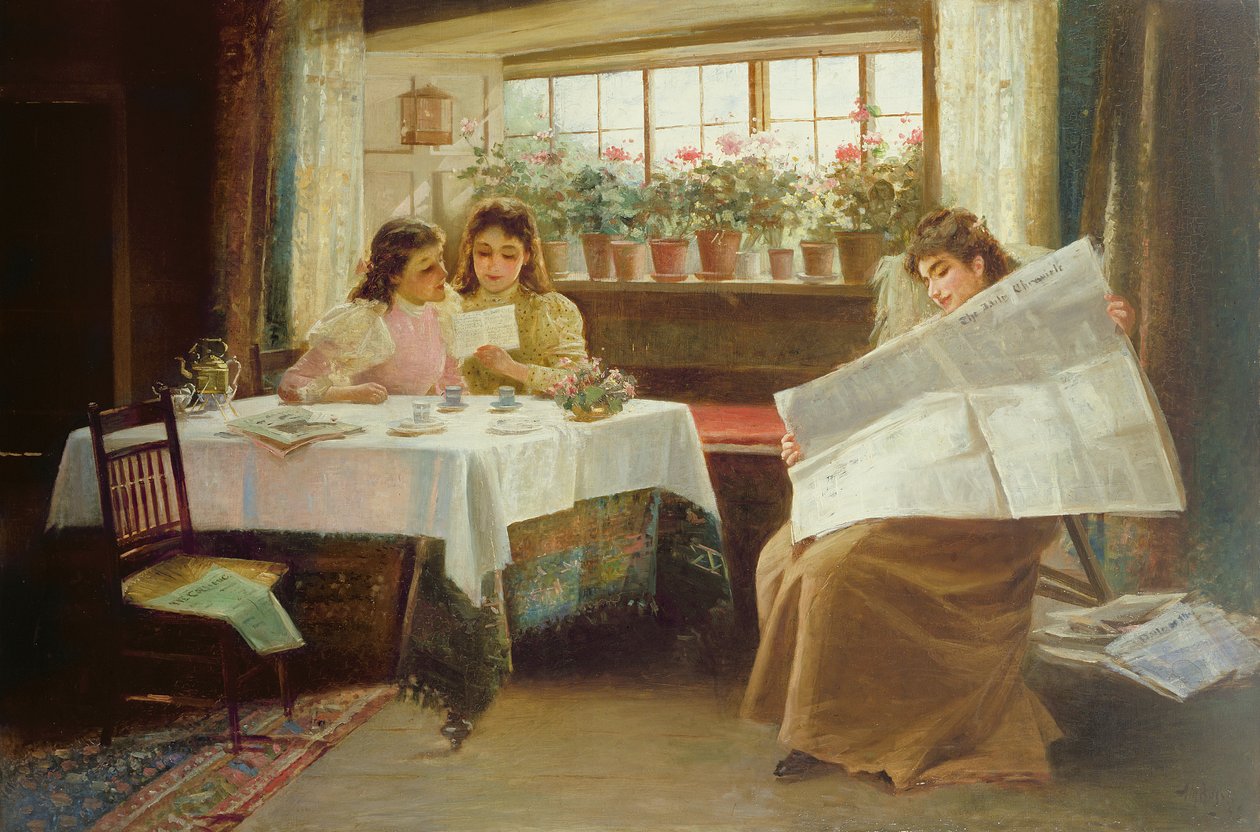 Nyheter från fronten, 1899 av Alexander M. Rossi