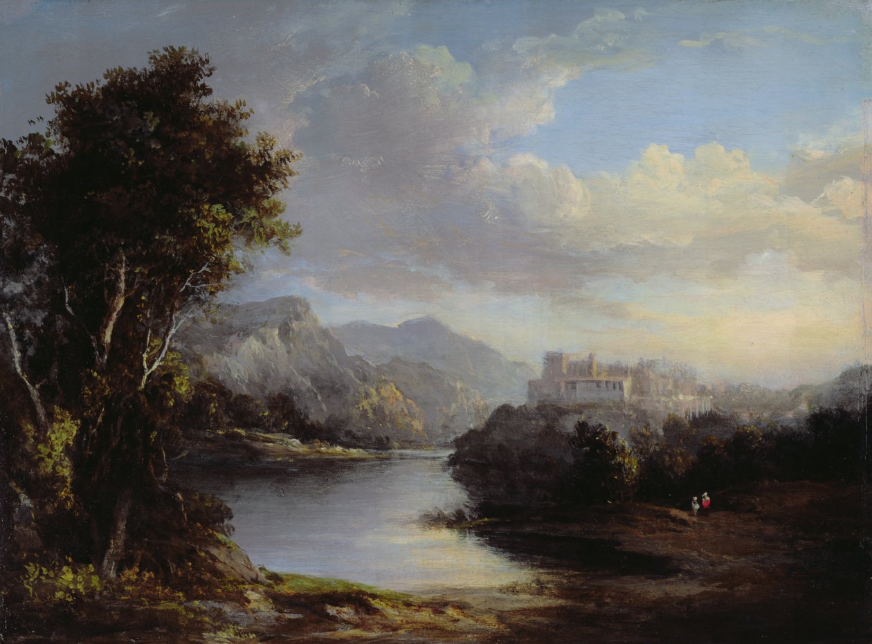 Klassiskt landskap av Alexander Nasmyth