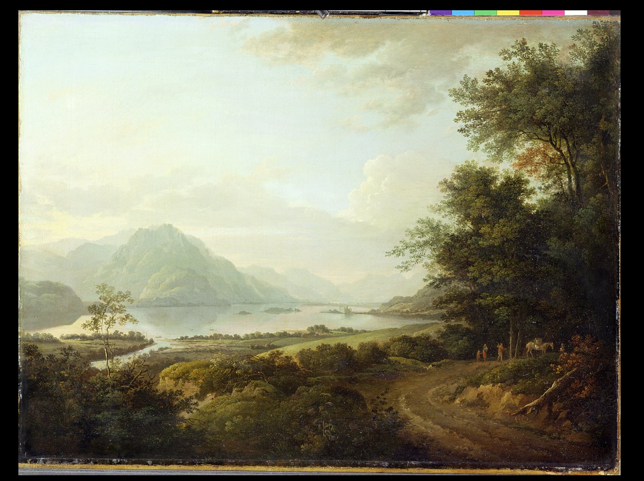 Loch Awe, Argyllshire, ca 1780-1800 av Alexander Nasmyth