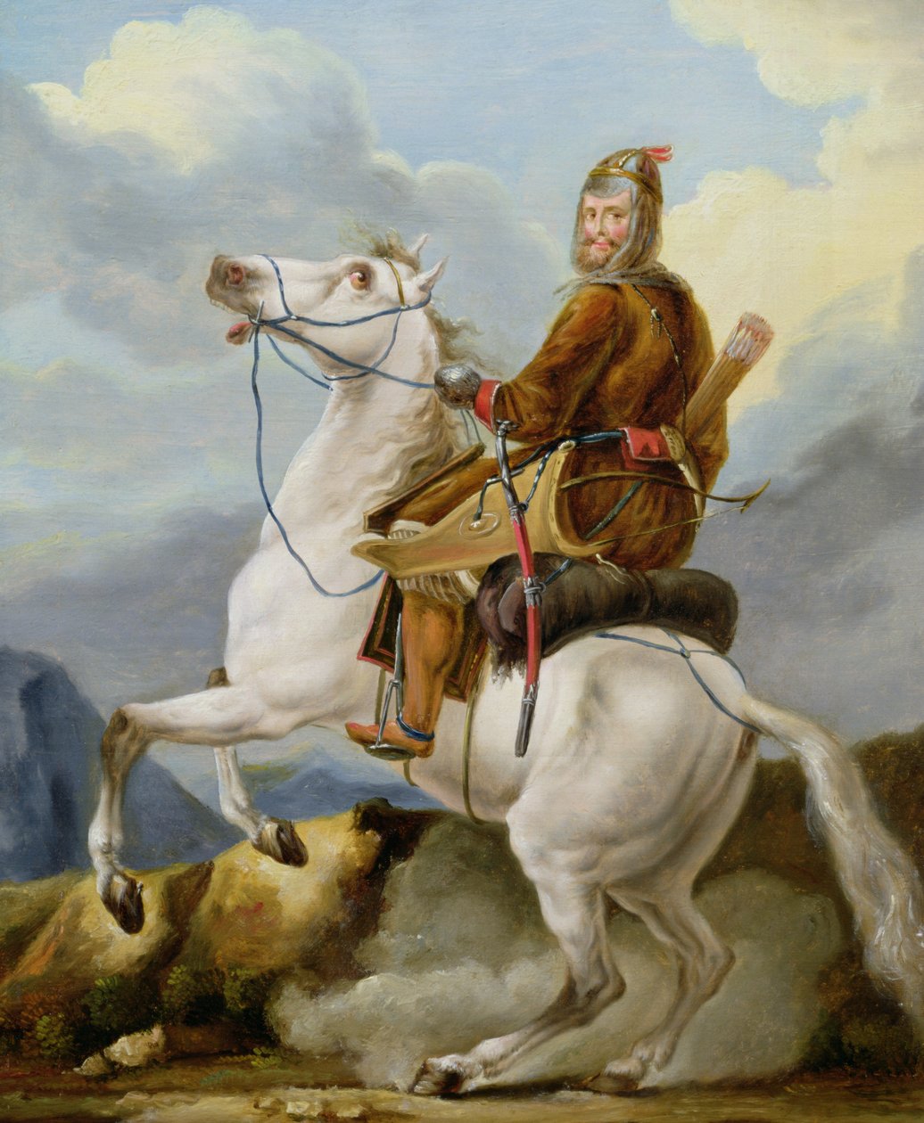 En orientalisk krigare av Alexander Osipovich Orlowski