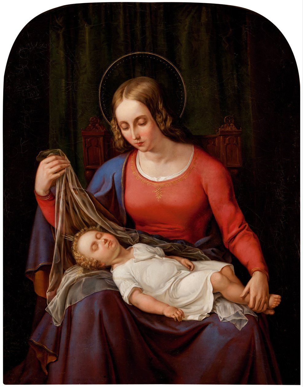 Madonna och barn av Alexander Schramm