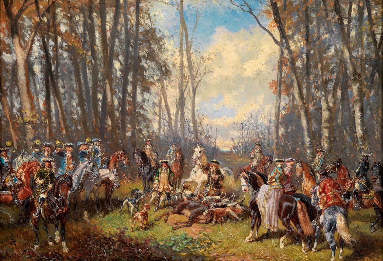 Efter en lyckad jakt av Alexander von Bensa