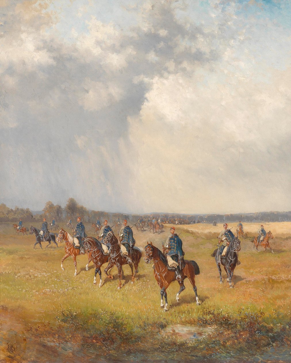 Ungerska husarer av Alexander von Bensa